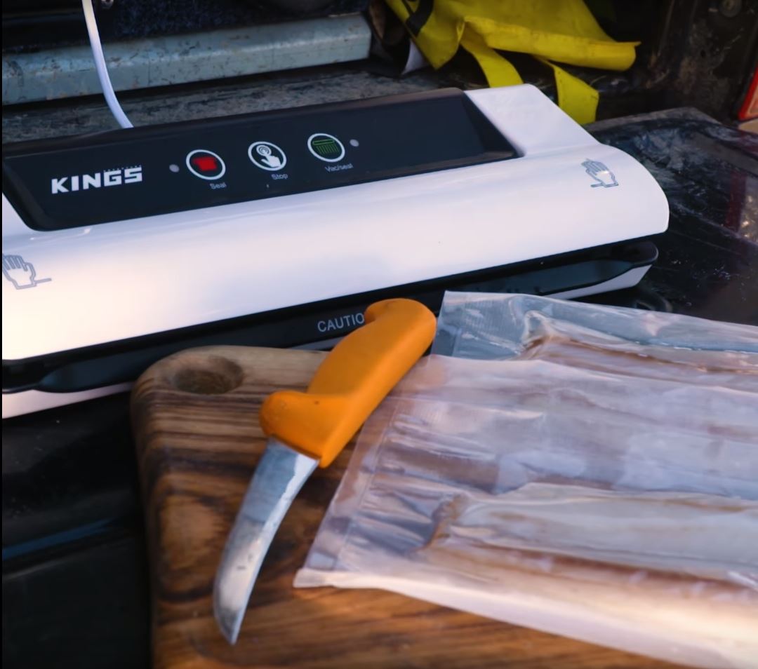 how to use kings vacuum sealer