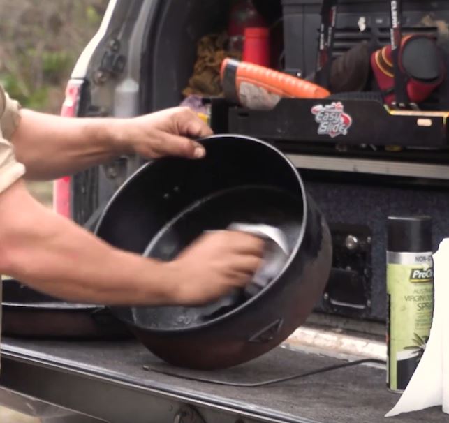 Seasoning your camp cookware– (No, not with salt and pepper!) - image Capture-181 on https://news.emgcloud.net/news