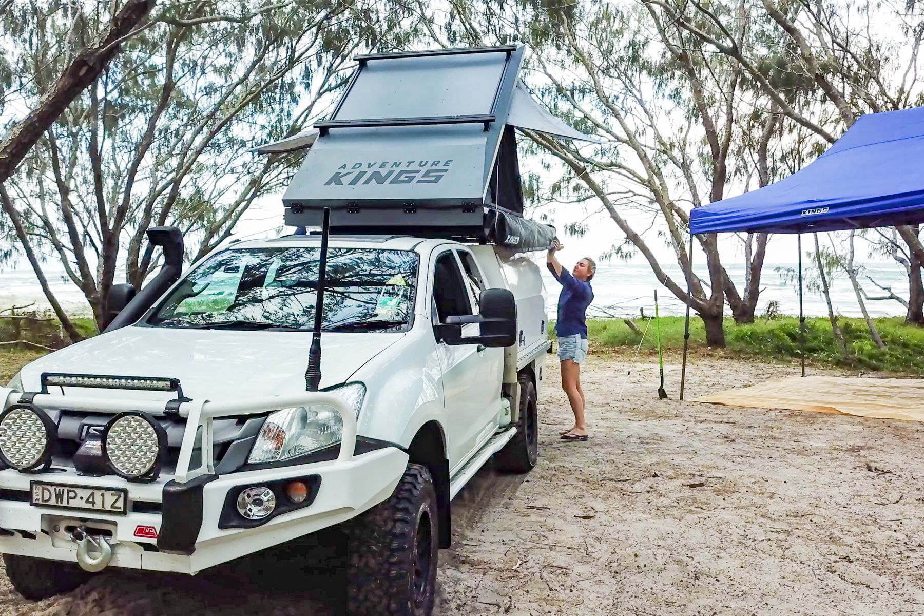 How to choose the perfect off road Driving lights - image tent-at-beach on https://news.emgcloud.net/news