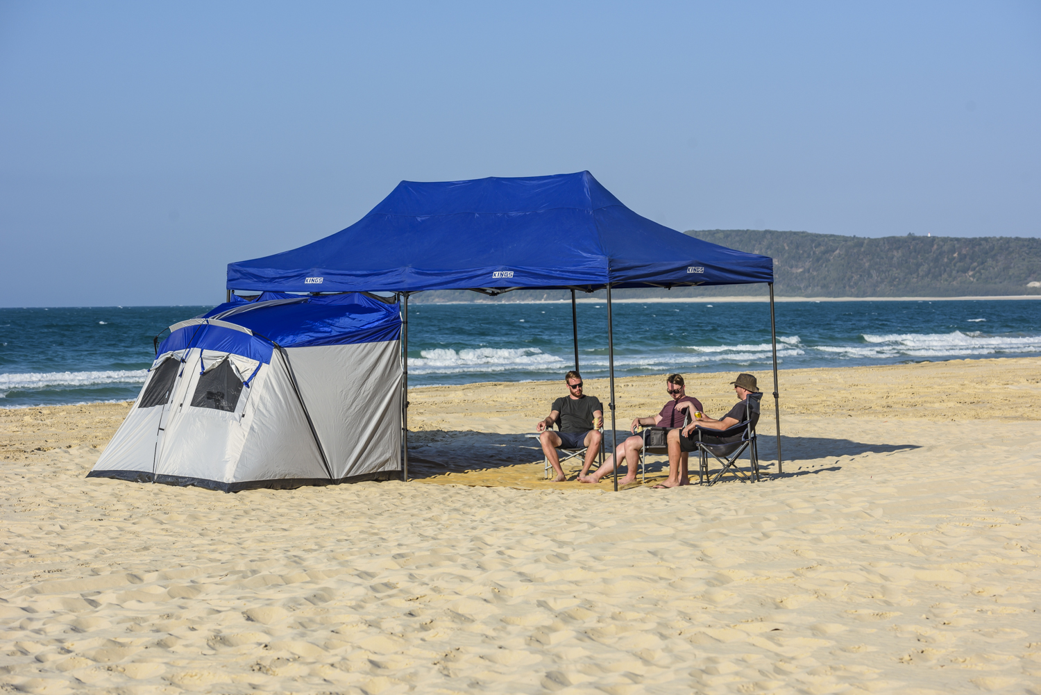 A gazebo is the perfect central hub at camp that everyone can hang out under~!